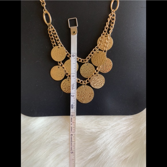 Forever 21 Gold Coin Layered Necklace - Picture 3 of 4